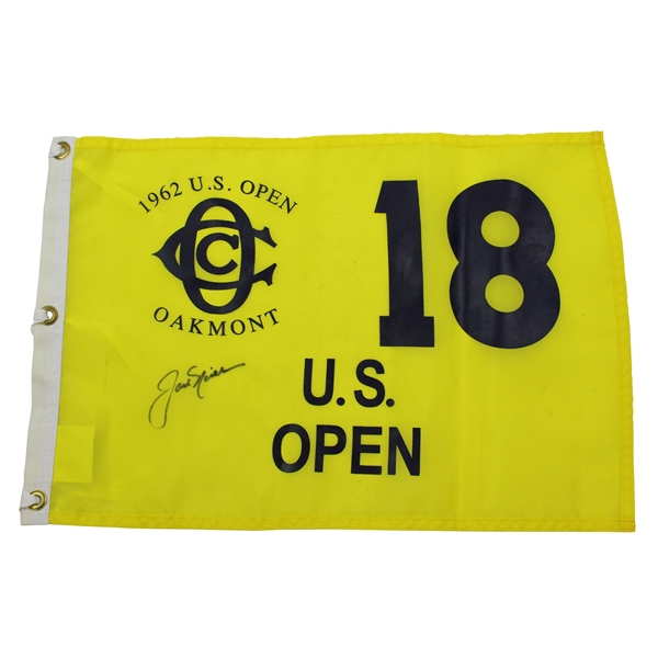 Jack Nicklaus Signed Commemorative '1962 US Open at Oakmont' Screen Flag JSA ALOA