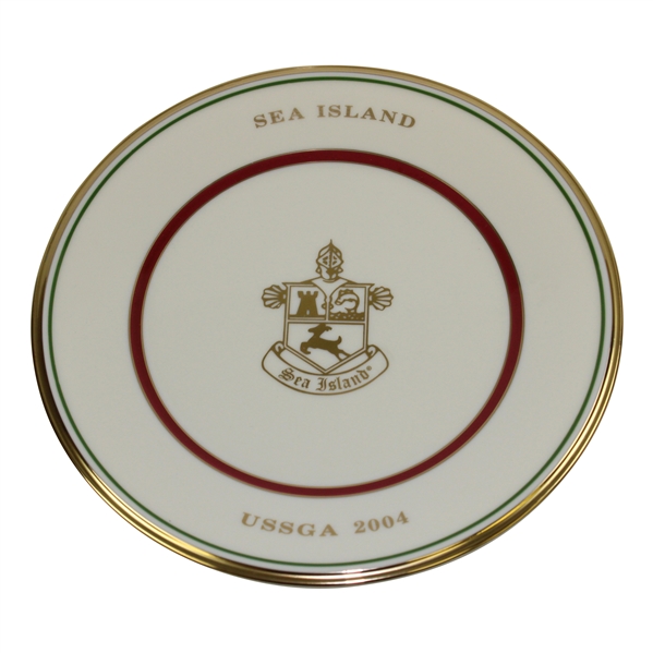 Vinny Giles' 2004 USSGA Sea Island Lenox Plate with Box
