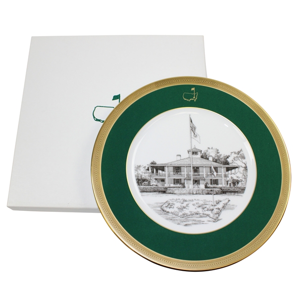 Vinny Giles' 1995 Masters Lenox Limited Edition Member Plate #8 with Original Box