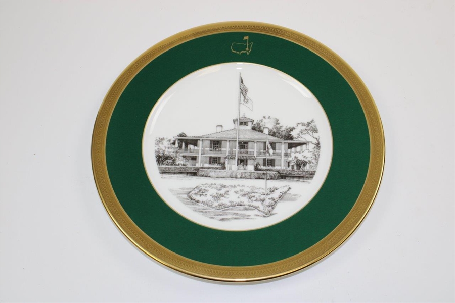 Vinny Giles' 1995 Masters Lenox Limited Edition Member Plate #8 with Original Box