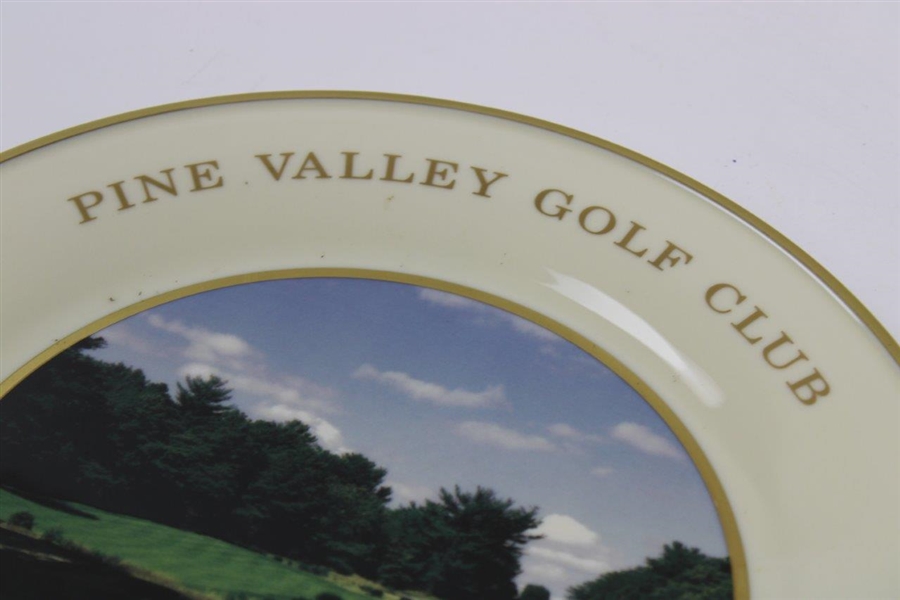 Vinny Giles' Pine Valley Golf Club Crump Memorial Cup Senior Winner Lenox Plate with Box - 2001