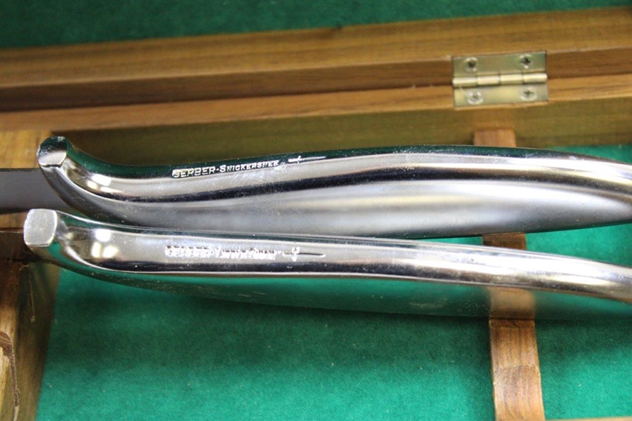 Vinny Giles' Augusta National 1983 Masters Players Gift with Two Gerber Steak Knifes