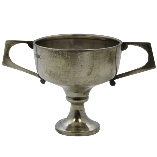 Undated Unmarked Sterling Silver Trophy Cup