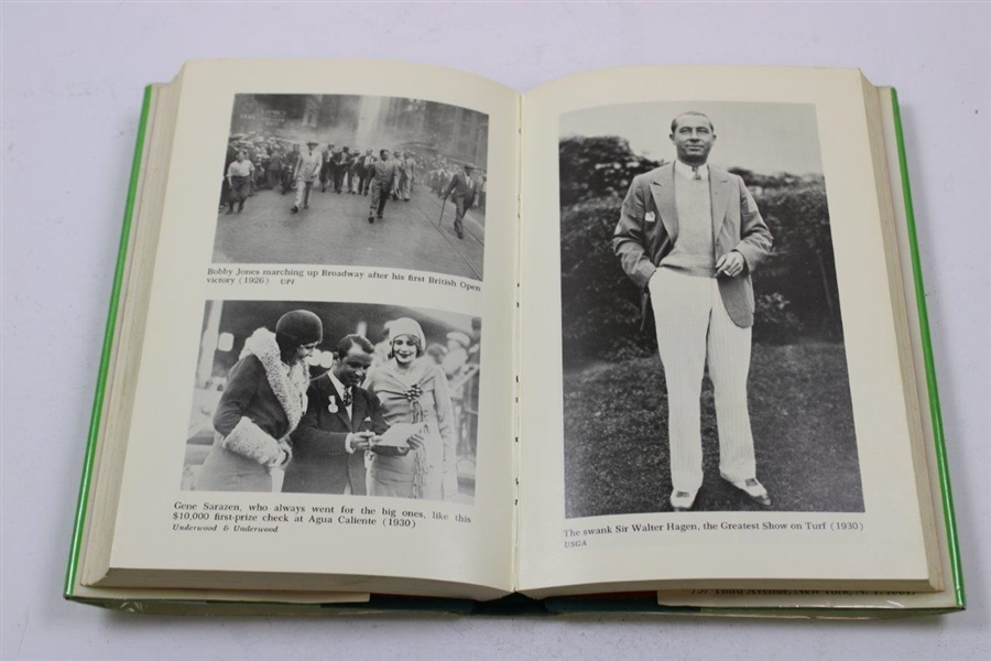 1974 'Golf's Golden Grind: The History of the Tour' Book by Al Barkow