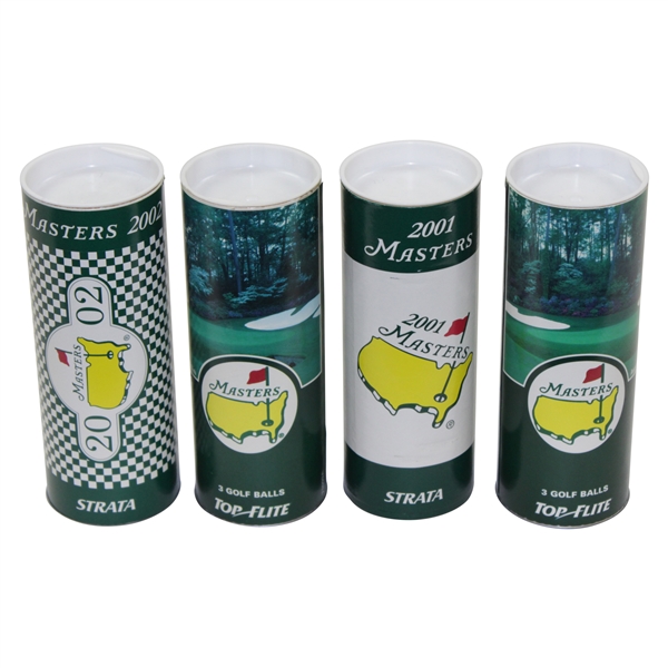 Masters Balls In Tubes - 1999 (2), 2001, & 2002