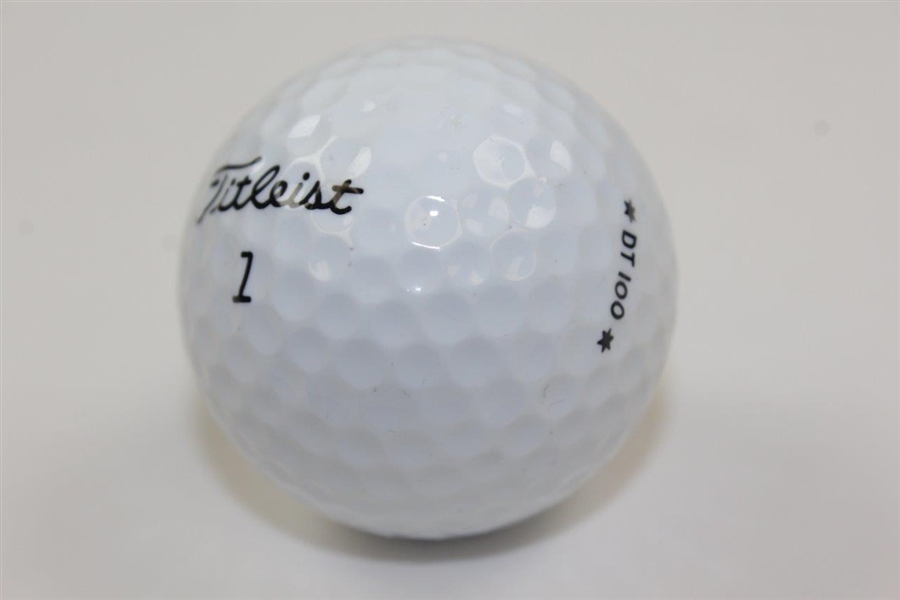 Scott Simpson Signed Titleist 1 Golf Ball JSA ALOA
