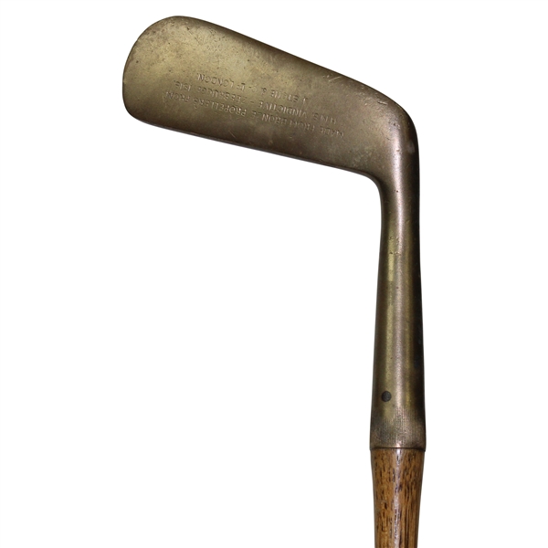Circa 1918 Bronze 'Vindtictive Putter - Made From Propeller Of H.M.S. Vindictive