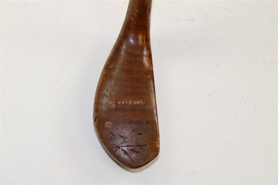 J. Duncan Long Nose Club With Brass Plate