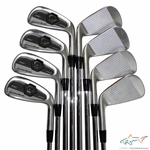 Greg Normans Personal Used Set of TaylorMade Forged MC Tour Preferred Irons 3-PW