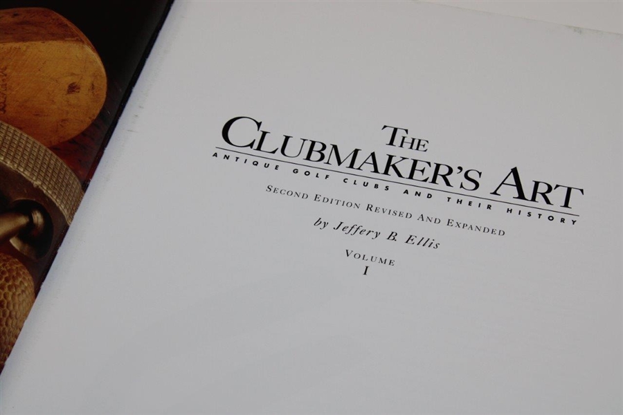 The Clubmaker's Art' Vol I & II 2nd Edition Revised & Expanded Ltd Ed Book #100/250 Signed by Author Jeff Ellis