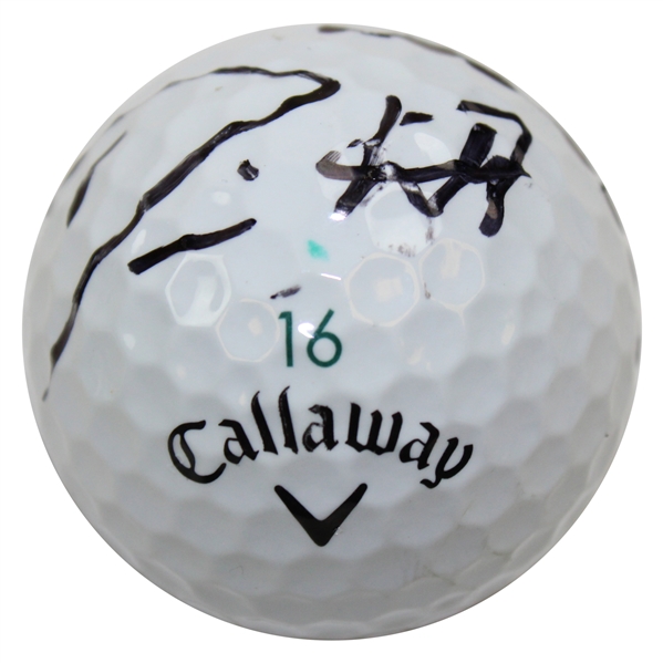 Danny Willett Signed Personal Marked '16' Callaway Logo Ball BECKETT #BB09309