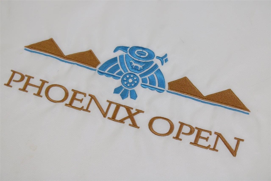 Phoenix Open at TPC Scottsdale White Embroidered Flag