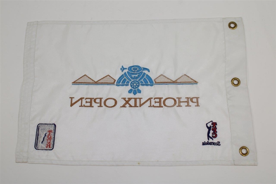 Phoenix Open at TPC Scottsdale White Embroidered Flag