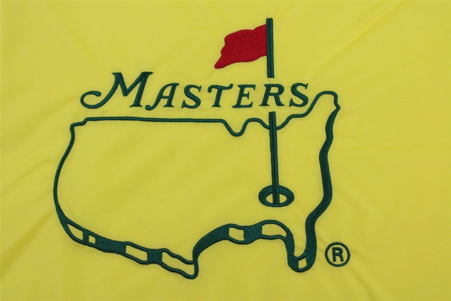 Undated Masters Tournament Embroidered Flag