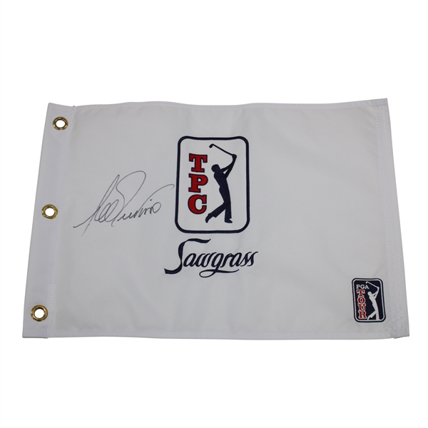 Lee Trevino Signed TPC Sawgrass PGA Tour Embroidered Flag JSA ALOA
