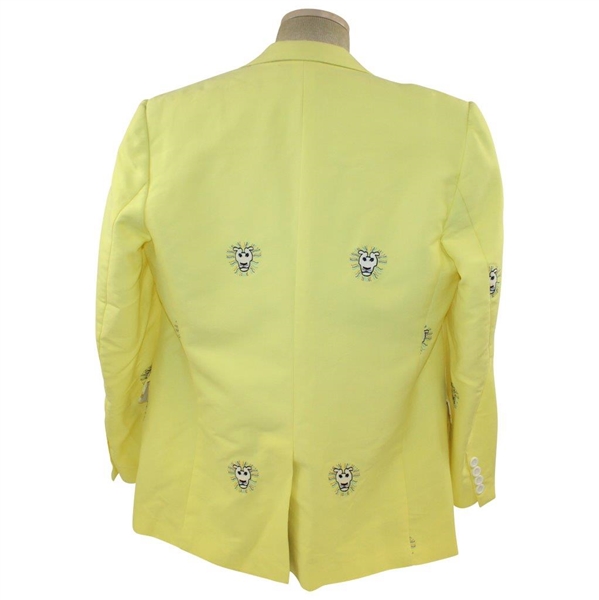 John Daly Signed Personal Hand-Tailored LoudMouth Yellow Lion Logo Themed Sport Coat JSA ALOA