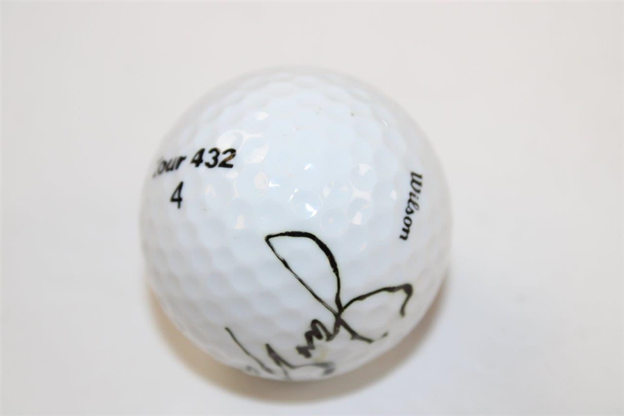 Jack Nicklaus Signed PGA Senior Championship Logo Golf Ball JSA ALOA
