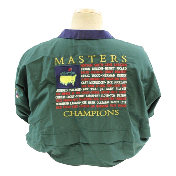 1997 Masters Tournament Starbus Full-Zip 'Champions' WindJacket - Size XL