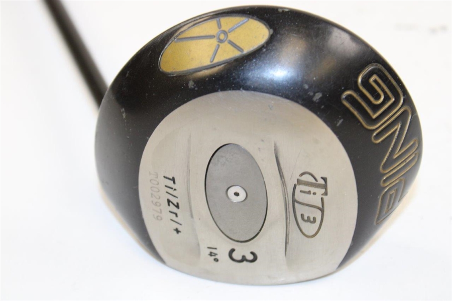 Chris DiMarco's Personal PING Ti/Zr/+ #T002979 14 Degree 3-Wood