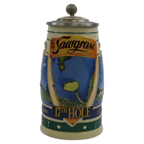 1996 Ltd Ed Sawgrass 17th Hole Michelob PGA Tour Series TPC Golf Stein - #00557
