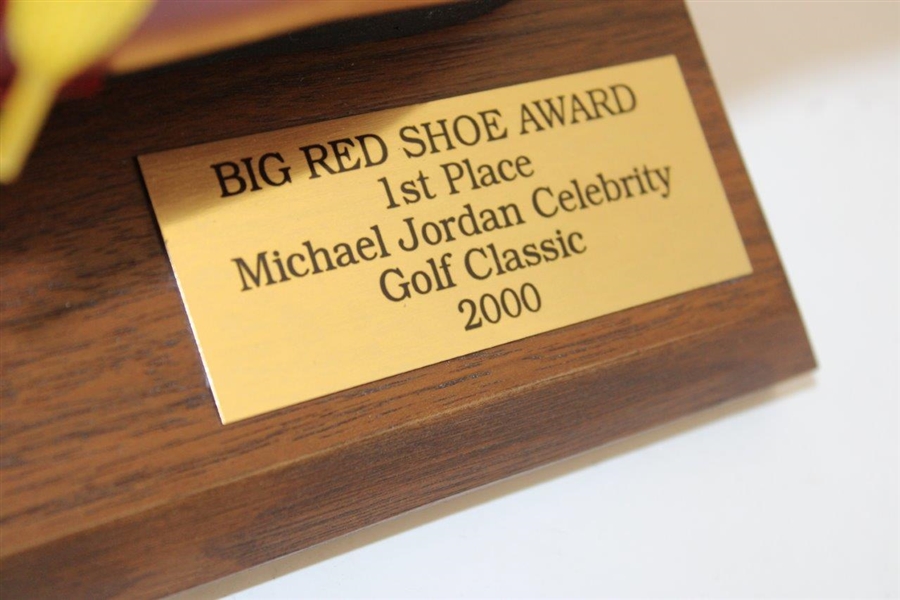 Michael Jordan Signed 2000 MJ Golf Classic 1st Place Trophy JSA #XX05715