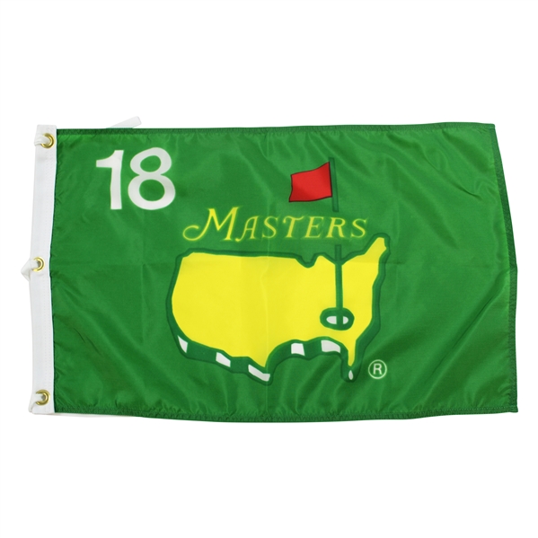 Classic 1994 Masters Tournament Emerald Green with Yellow Logo Flag - 2nd Masters Souvenir Flag