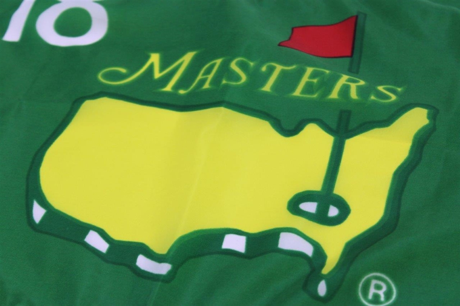 Classic 1994 Masters Tournament Emerald Green with Yellow Logo Flag - 2nd Masters Souvenir Flag
