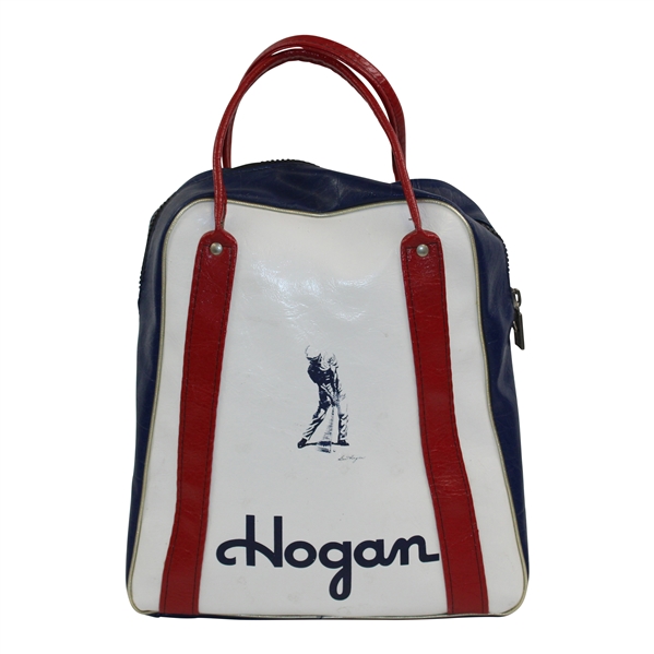 Classic Red, White & Blue Hogan Co. Golf Shag Bag