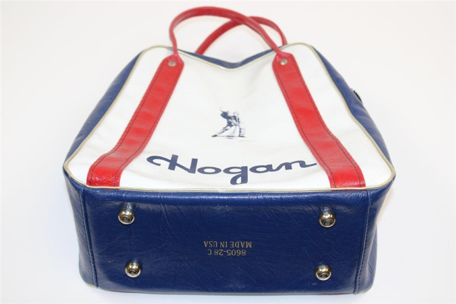 Classic Red, White & Blue Hogan Co. Golf Shag Bag