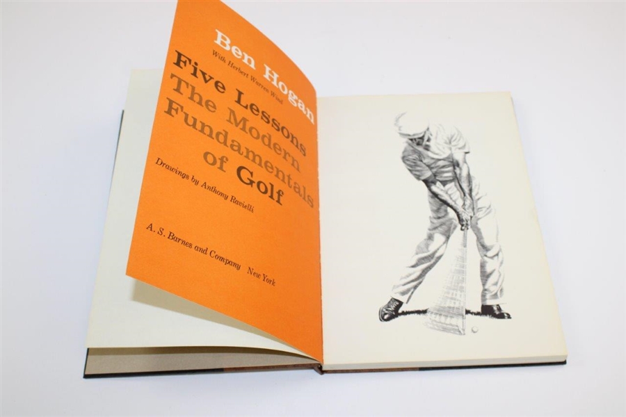 Deluxe Ben Hogan's 'Five Lessons' Box with Slipcase