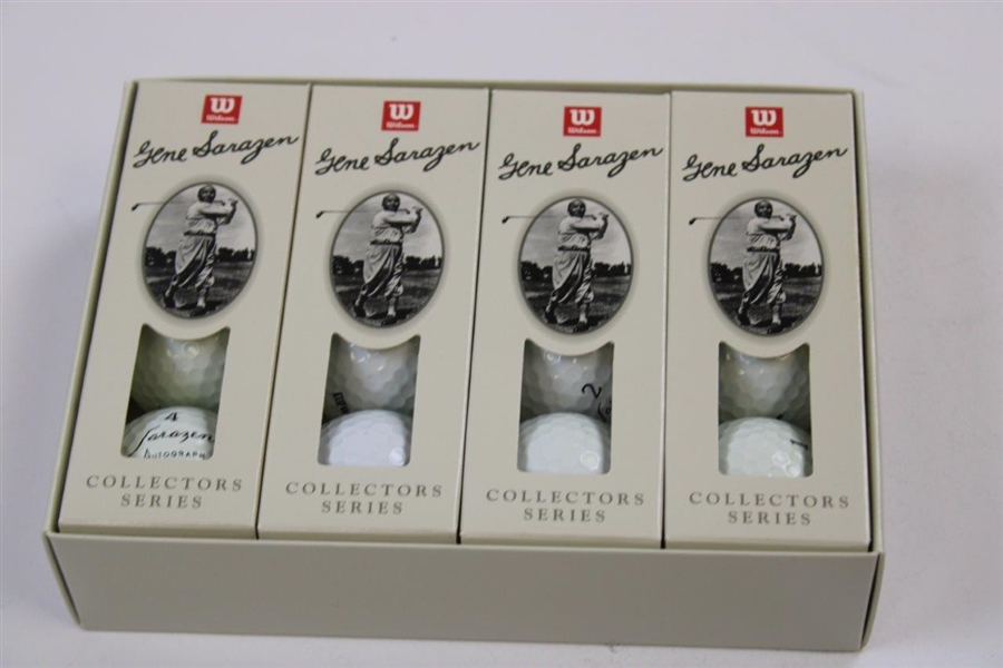 Wilson Gene Sarazen Collectors Series Dozen Golf Balls in Box