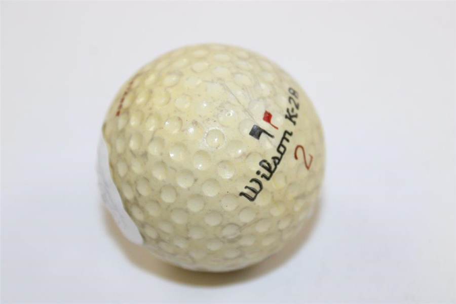 Johnny Bulla Signed Golf Ball with Golf Card JSA #VV01863
