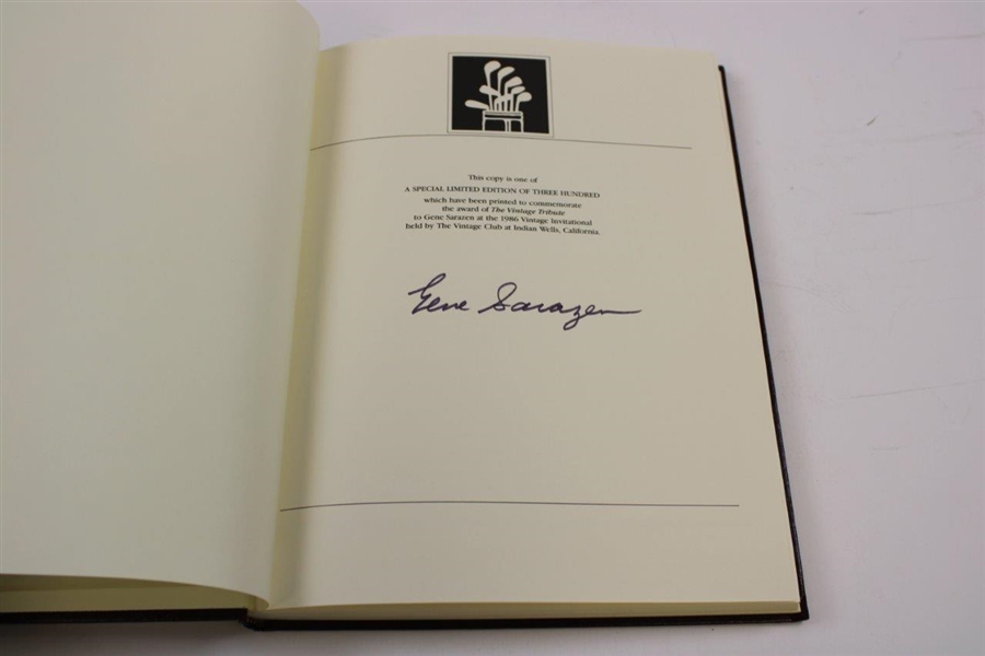 Gene Sarazen Signed 1987 'The Squire’ Ltd. Ed. Book JSA ALOA