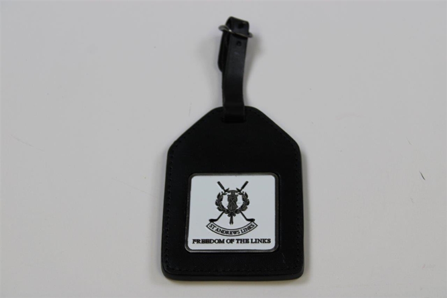 Gary Player's St. Andrews 'Freedom of The Links' Personal Bag Tag In Box