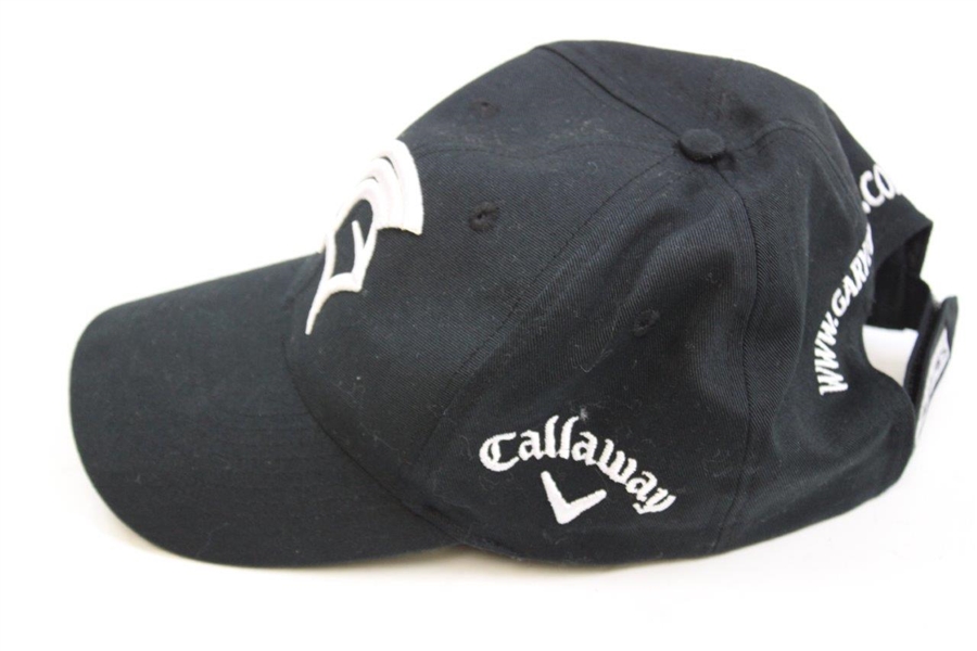 Gary Player's Personal Black With White Black Night' Logo' Callaway Hat