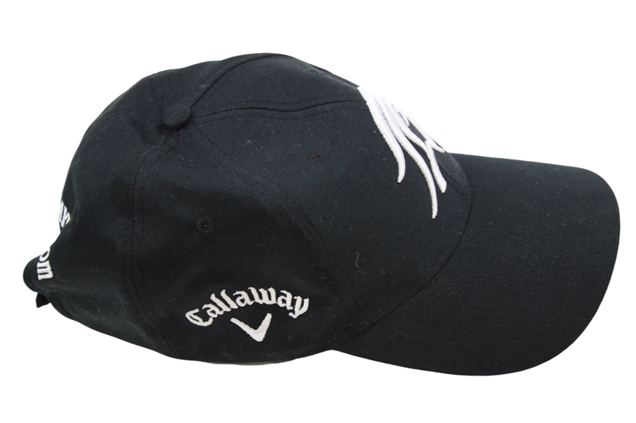 Gary Player's Personal Black With White Black Night' Logo' Callaway Hat