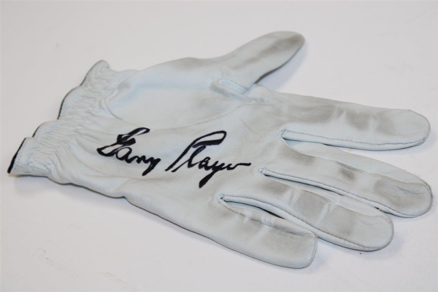 Gary Player Signed Personal Match Used Lh Callaway Golf Glove JSA ALOA