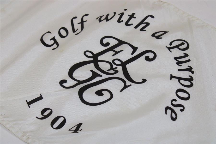East Lake Golf Club 'Golf With A Purpose' ELGC '1904' White Course Flag