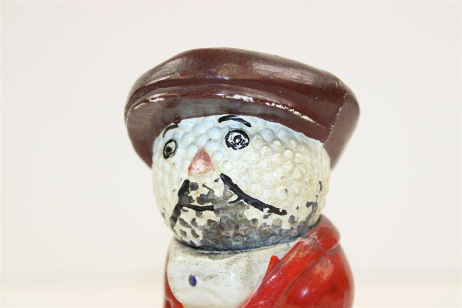 Dunlop Bramble Golf Ball Man Figurine With Swiveling Head