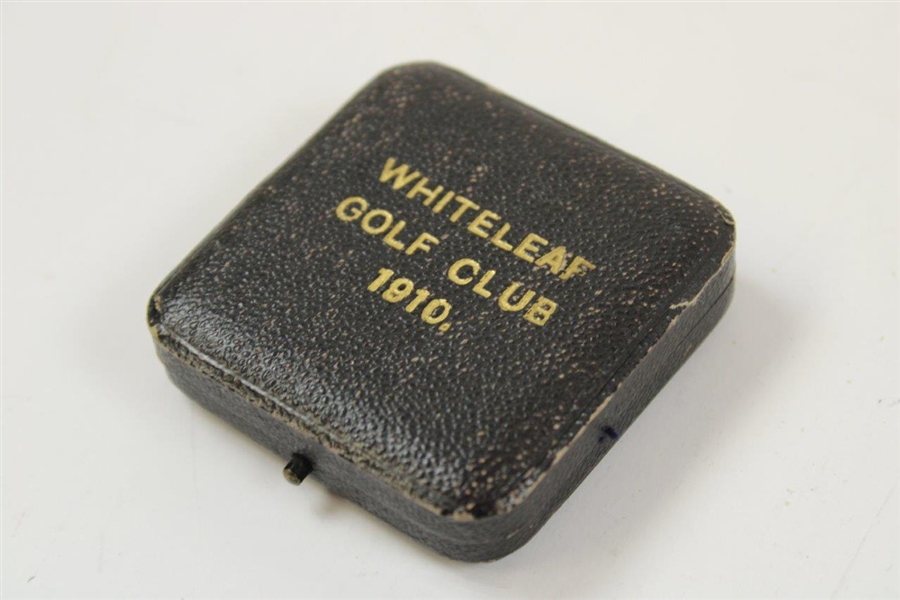 1910 Whiteleaf Gc Monthly Medal Won By F.G. Tillett In Original Box