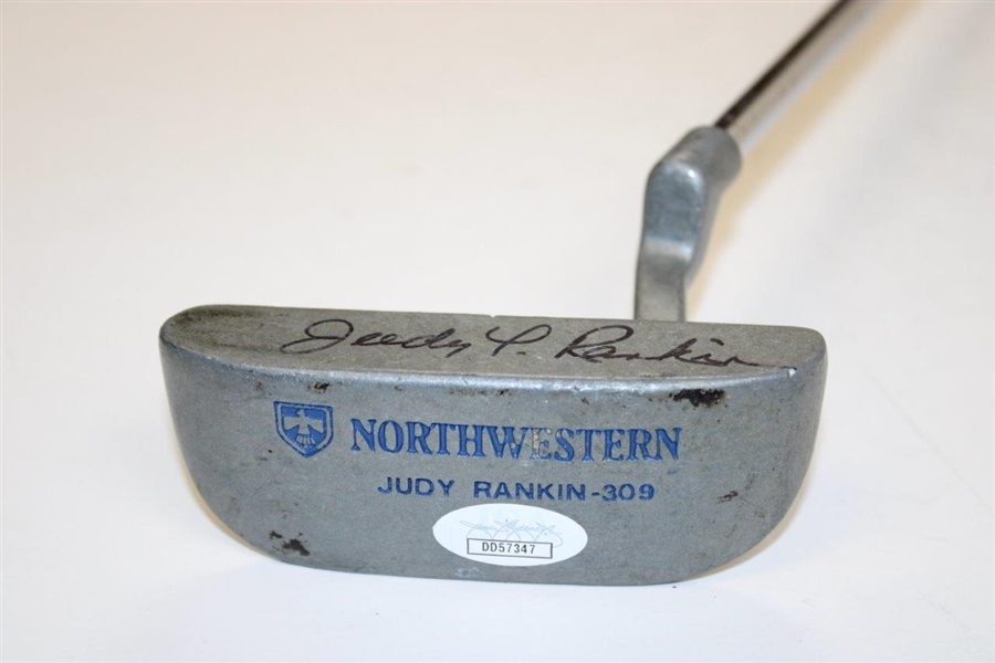 Judy Rankin Signed Personal Model Northwestern 309 Putter JSA #Dd57347