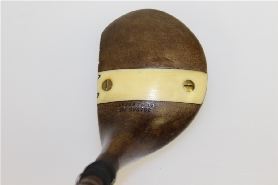 Unmarked Jeeves Patent 242756 Driver - Ivorine Head Insert