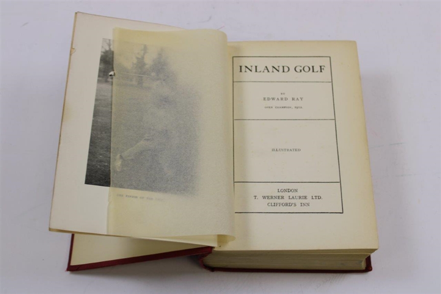 1914 'Inland Golf' Book by Edward Ray