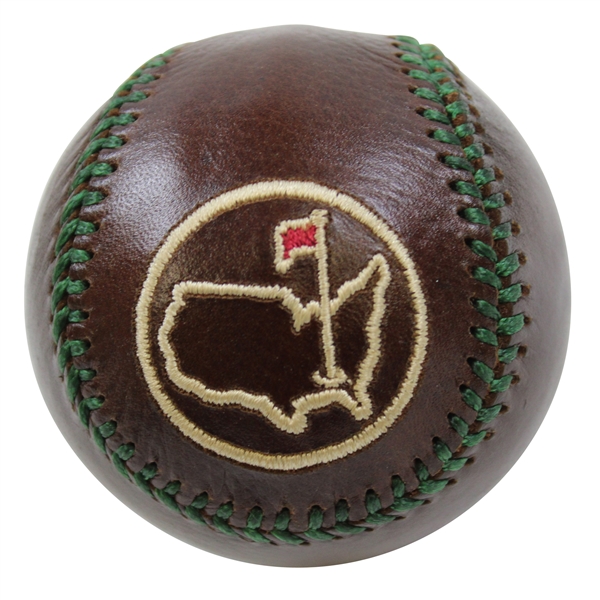 Masters Limited Edition Berckman's Links & Kings Leather Baseball in Drawstring Pouch