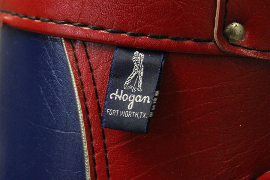 Ben Hogan Full Size Demo Clubs Red, White, & Blue Golf Bag