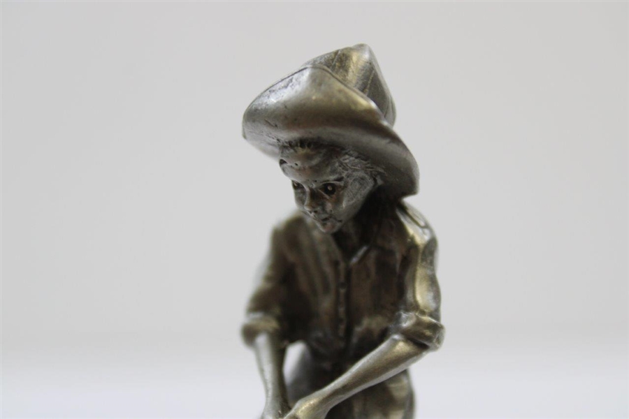 Miniature Pewter Pinehurst Putter Boy by Corsini