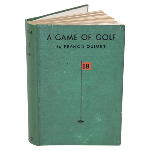 Francis Ouimet Signed 1932 'A Game of Golf' 1st Edition Book JSA ALOA