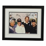 Gary Players Personal Photo Signed by Trevino, K. Costner, Player, & Glenn Frey JSA ALOA