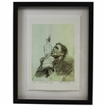 Gary Players Personal Undated The Old Claret Jug Art Print - Framed