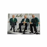 Gary Players Personal Signed Big 3 in Augusta Green Jackets Photo JSA ALOA